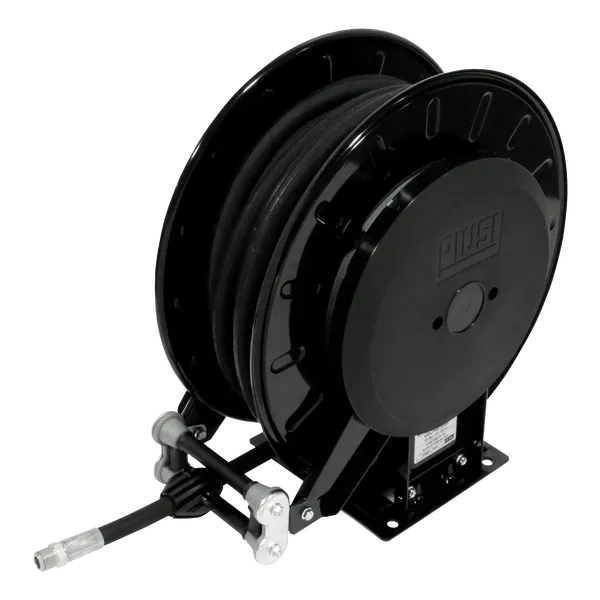 Open hose reel 1 4 15mt hose small grease hose reel open hose reels piusi