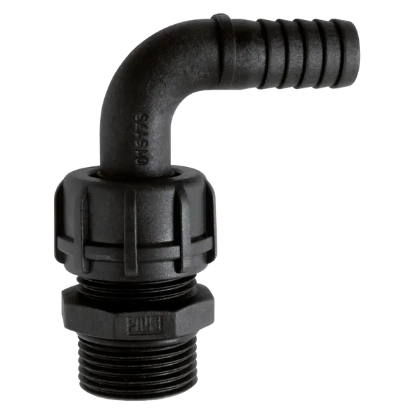 Hosetail 90 d 19 1 bsp with nut with nipple elbows coupling fittings accessories piusi
