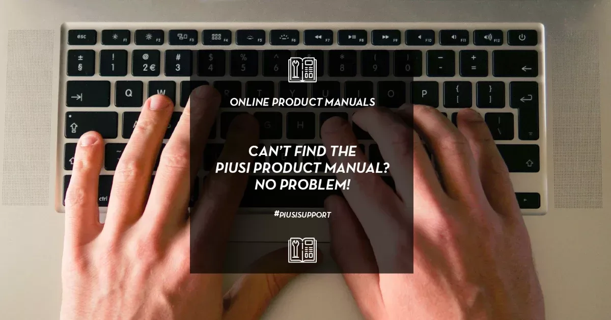 Piusi search manuals