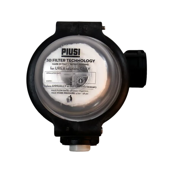 Clear 3d filter housing filter filtration piusi