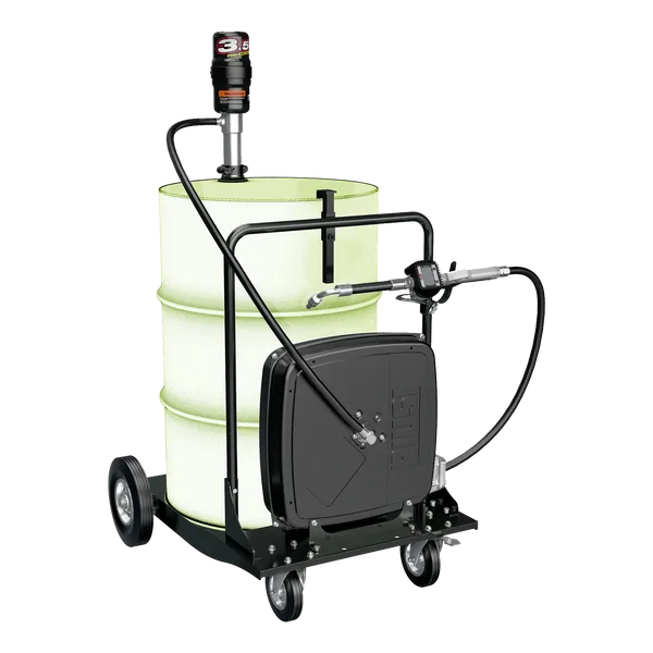 Oil cart kit nozzle meter closed hose reel oil pneumatic pumps piusi